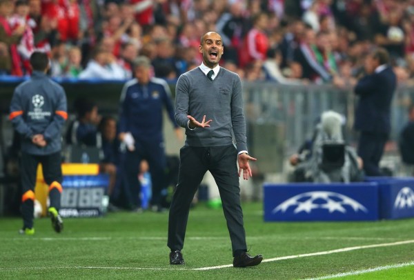  瓜迪奥拉赛后怒批裁判争议判罚尺度  